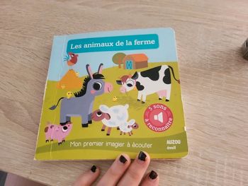 Livre les animaux de la ferme