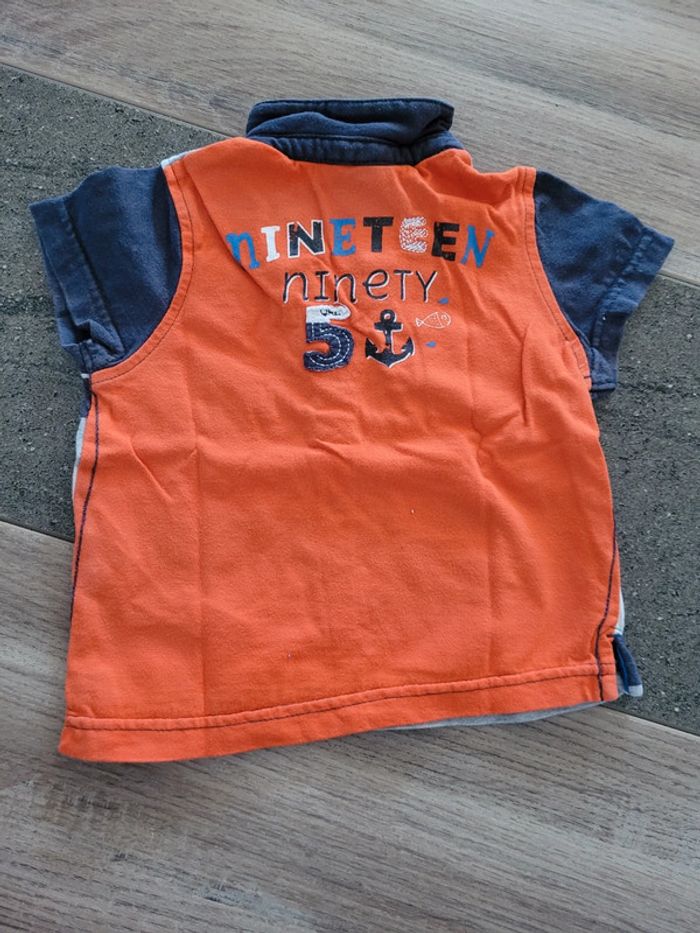 Polo manches courtes - orchestra 9 mois - photo numéro 2