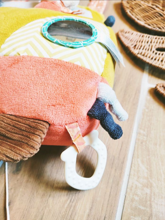 🐯Panneau Coussin de lit busy board le bus musical boîte à musique marque Babysun - photo numéro 3