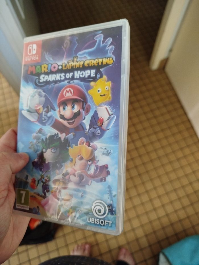 Jeu Switch Mario lapins crétins