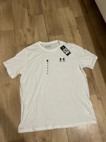 T-shirt blanc Under Armour  2XL
