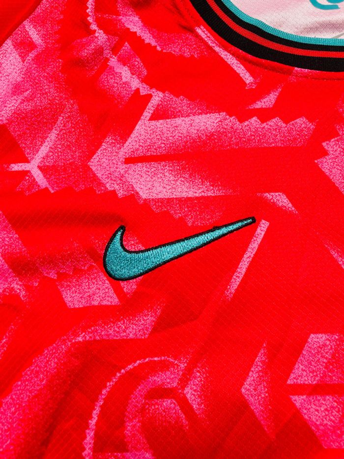 Maillot concept foot Corée rouge taille S - photo numéro 5
