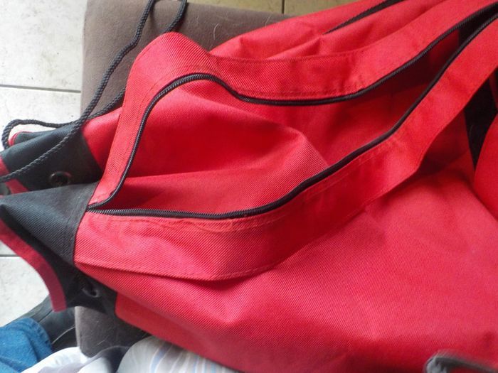 Sac marin toile rouge The Bourne Identity - photo numéro 4