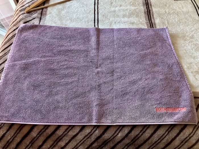 Tapis de bain mauve et rose Bensimon 🌸 - photo numéro 7