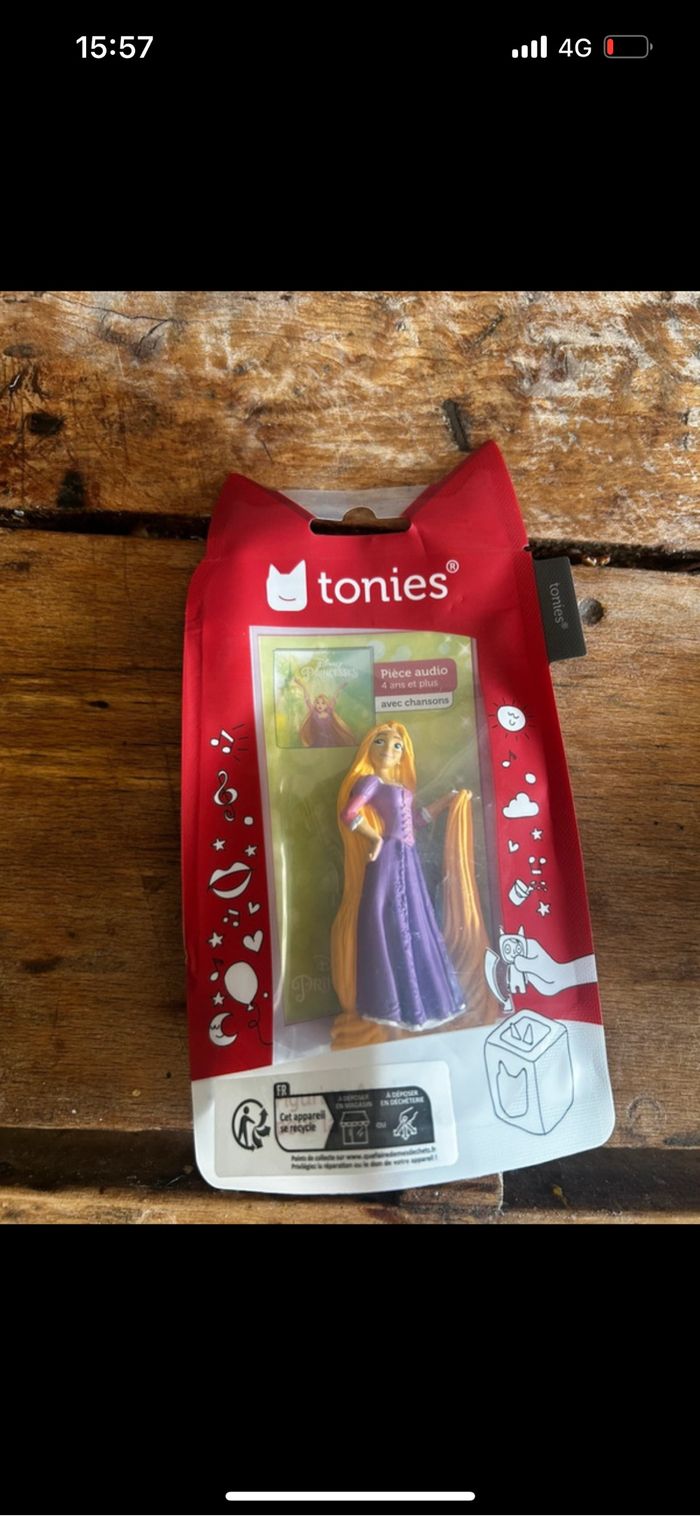 Tonies neuf français raiponce
