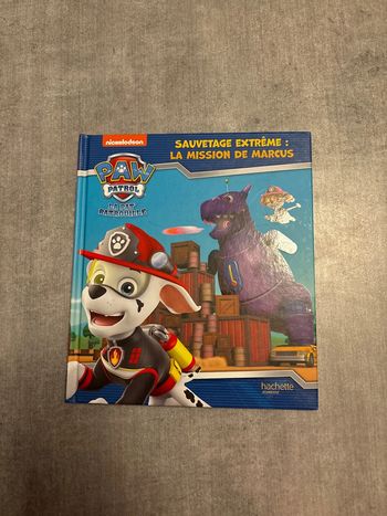 Livre Pat’Patrouille sauvetage extrême la mission de Marcus