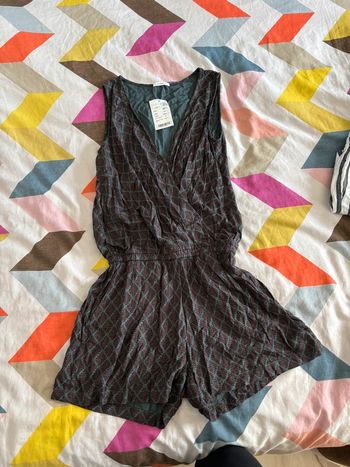 Combishort débardeur décolleté croisé promod