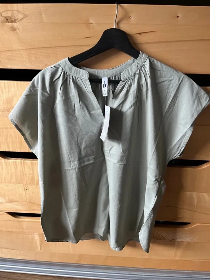 Blouse vert claire