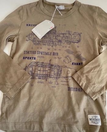 TEE shirt Miniman 4 ans Neuf