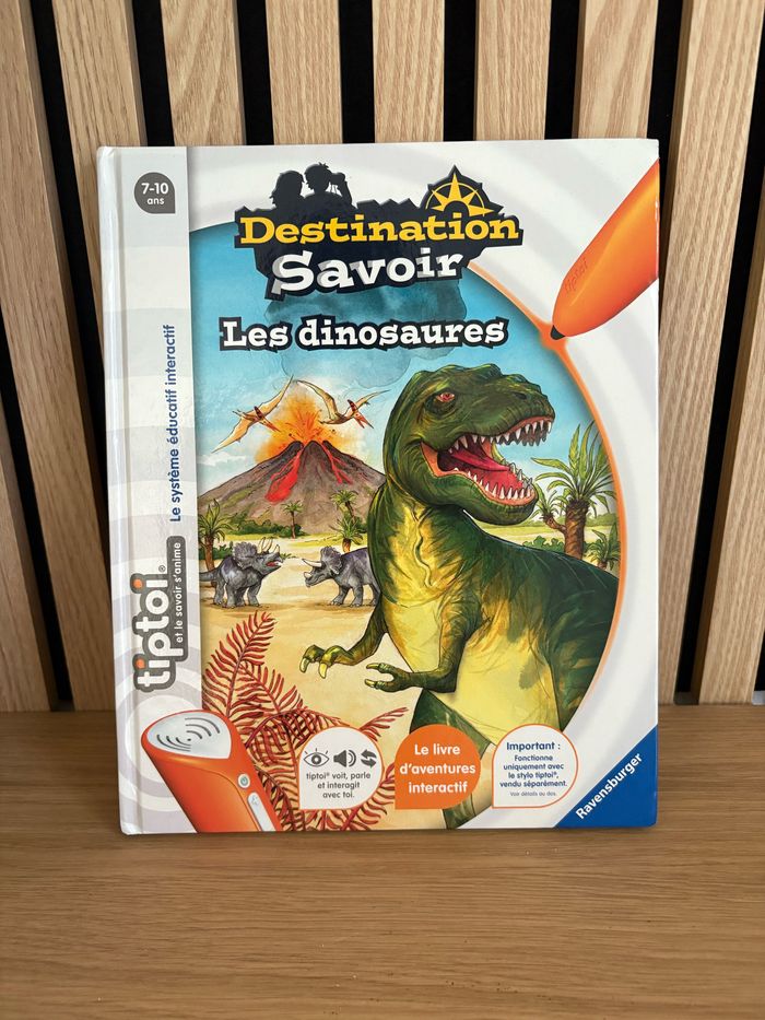 Tiptoi destination savoir les dinosaures