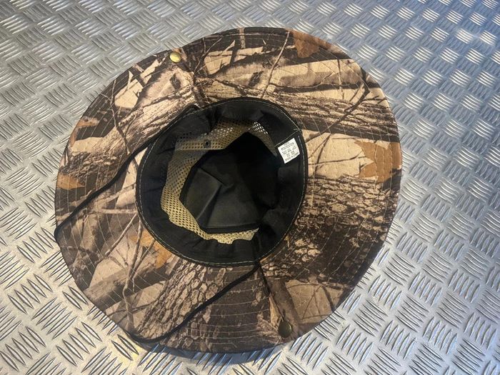 Chapeau camouflage protection solaire maille respirante peche randonnée chasse jungle camping - photo numéro 2