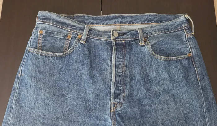 Jeans levi's 501 bleu homme W38L34 - photo numéro 4