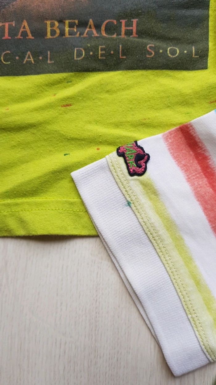 Lot de 2 tee shirts estivaux garçon 6ans catimini orchestra - photo numéro 6