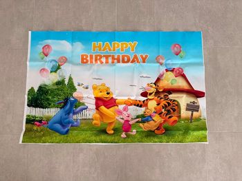 Affiche d’anniversaire - Winnie l’ourson
