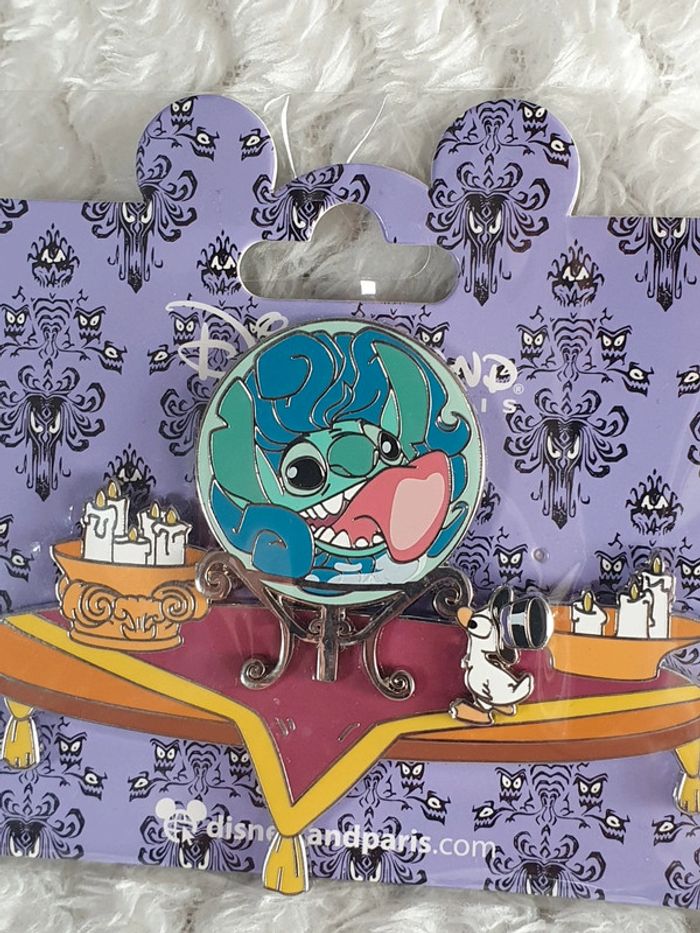 Stitch Madame Leota Phantom Manor Haunted Mansion Disney Paris DLP Oct 2022 Pin - photo numéro 2