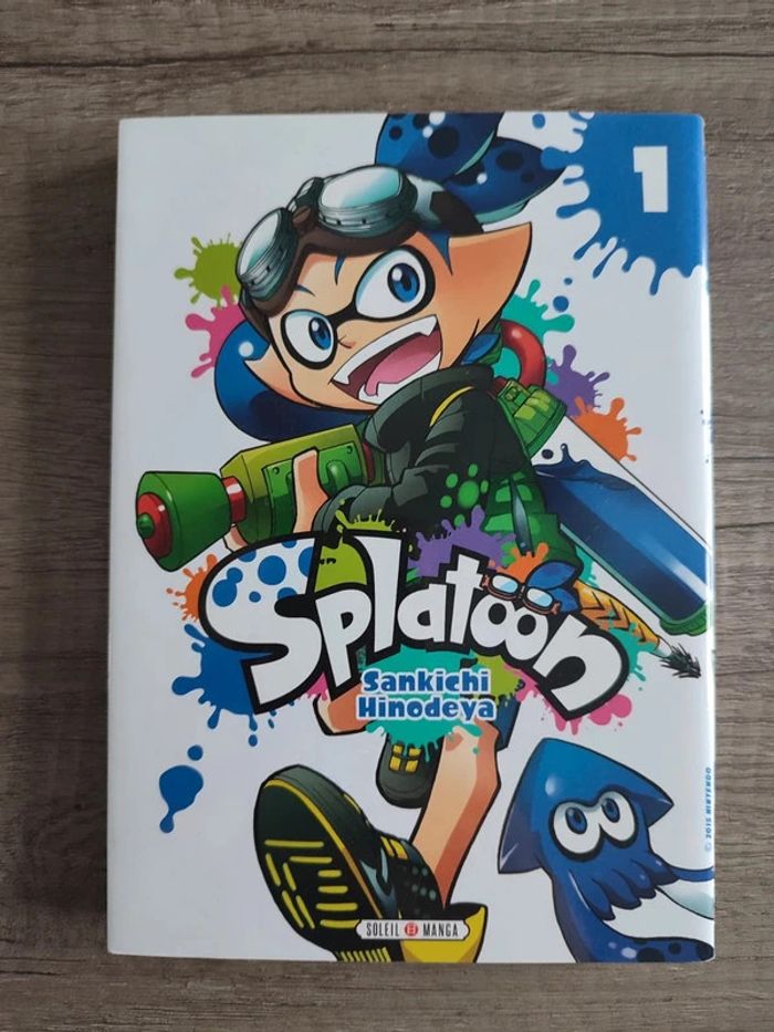 Livre Manga splatoon tome 1