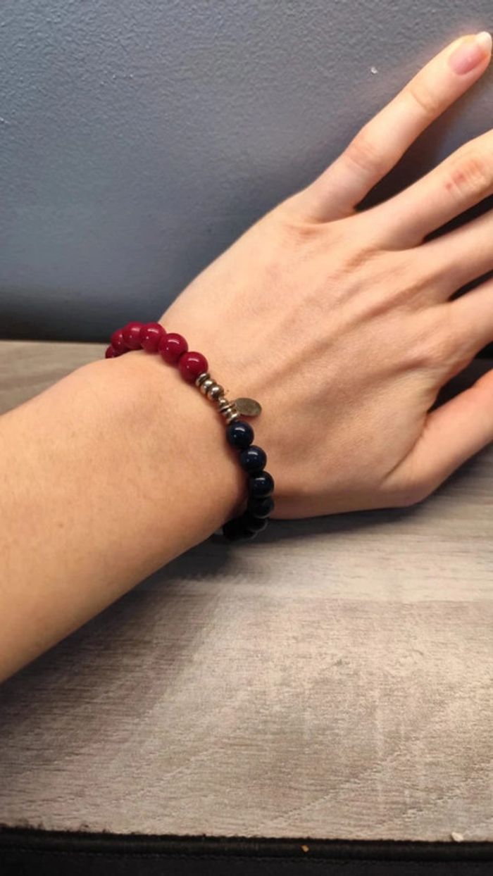 Bracelet tricolore "Retour de plage" - photo numéro 2