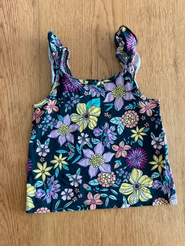 débardeur fleurs