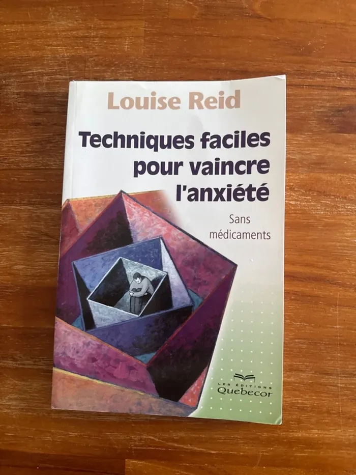 Livre technique facile pour vaincre l’anxiété sans médicament