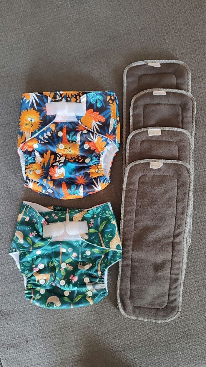 Couches apprentissage unisex  et inserts