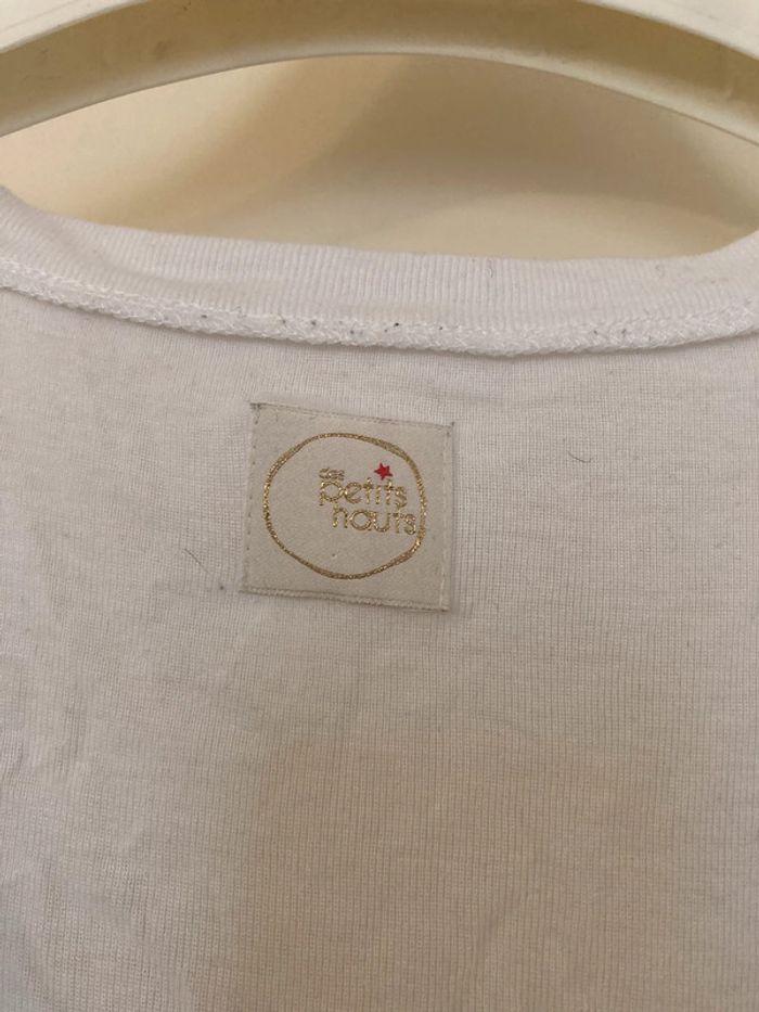T-shirt blanc Des Petits Hauts, taille 1 - photo numéro 2