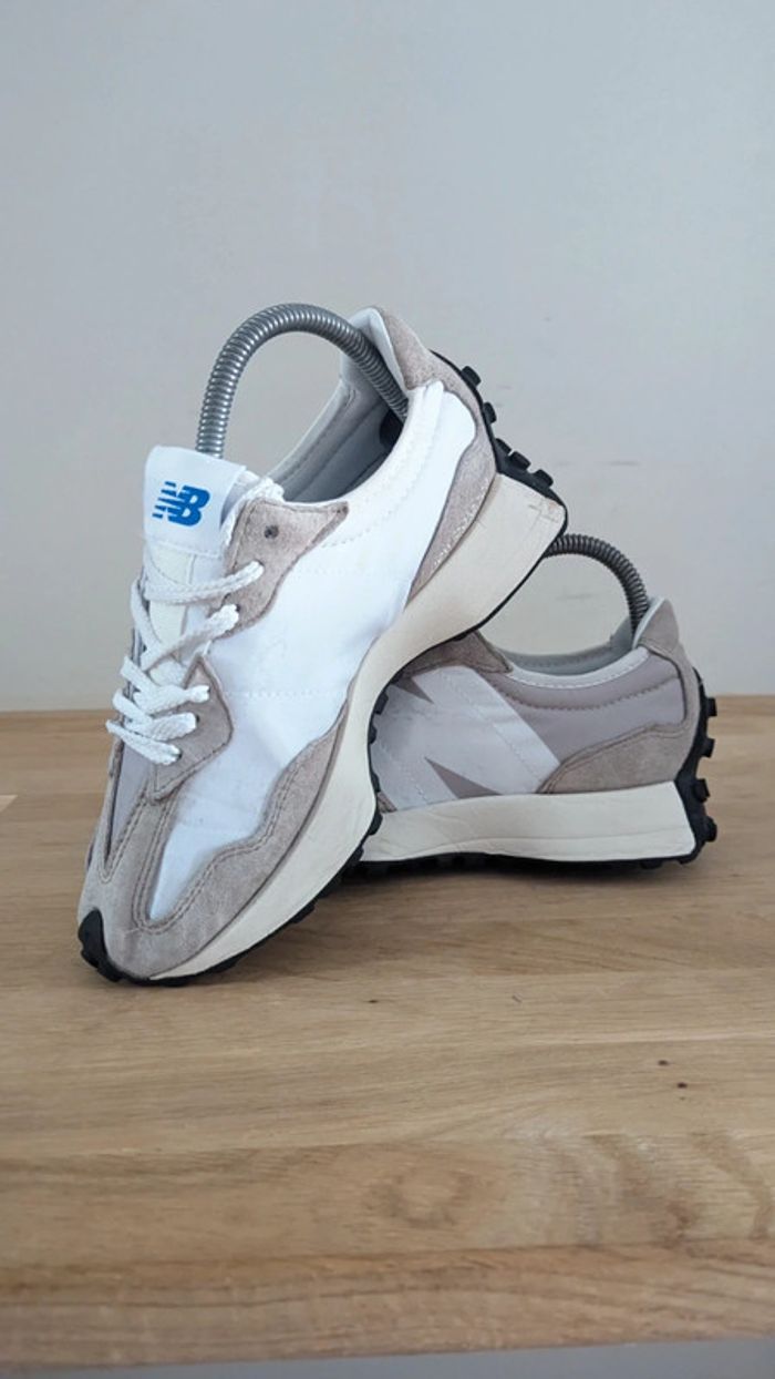 New balance 327 kaki blan - photo numéro 3
