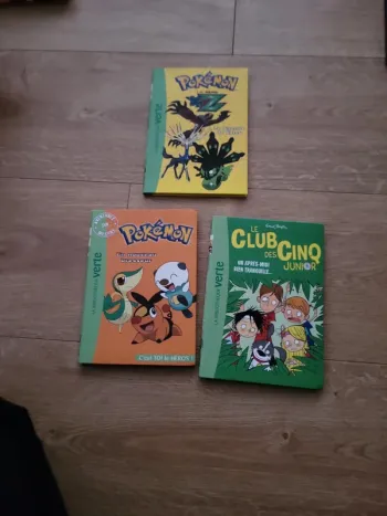 Lot 3 livres bibliothèque verte