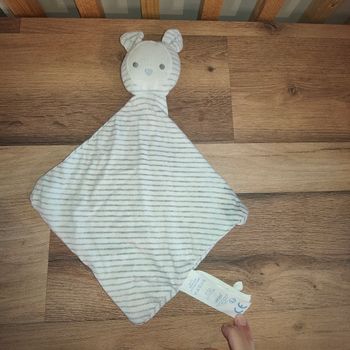 Souris 🐭 rayé obaibi gris blanc