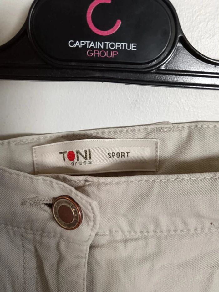 C32 pantalon crème Toni dress 44 - photo numéro 4