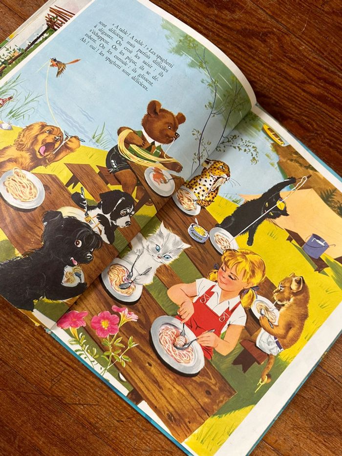 Livre Les Vacances de Caroline Grands albums Hachette ancien Pierre Probst 1966 vintage - photo numéro 5