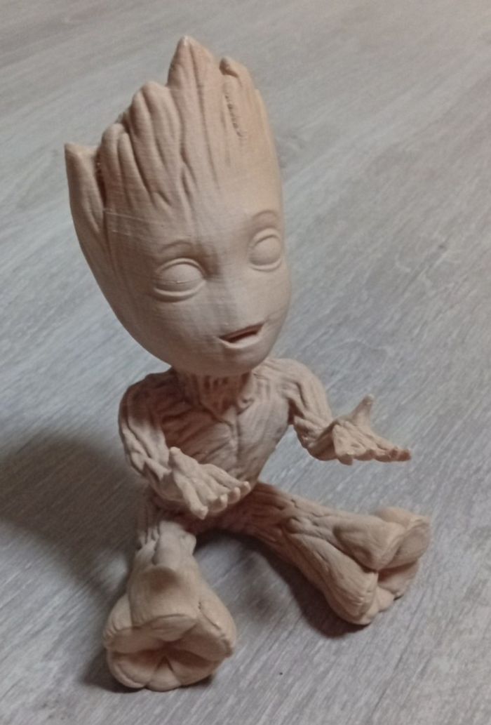 Support téléphone impression 3D Marvel Groot