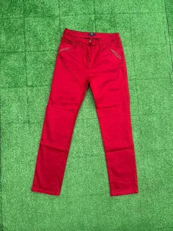 Pantalon chino RIU rouge 36/S femme