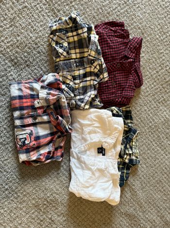 Lot de 5 chemise manche longue taille 3 mois 