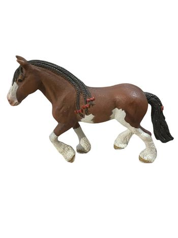 Figurine Schleich Cheval Clydesdale Stute Pferd N•13809