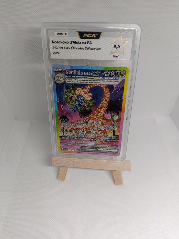 Carte pokémon gradé PCA