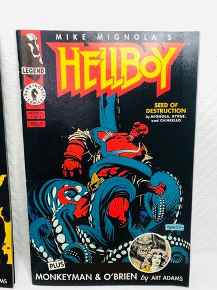 Hellboy Seed of Destruction 1,2,3,4 en anglais - photo numéro 3