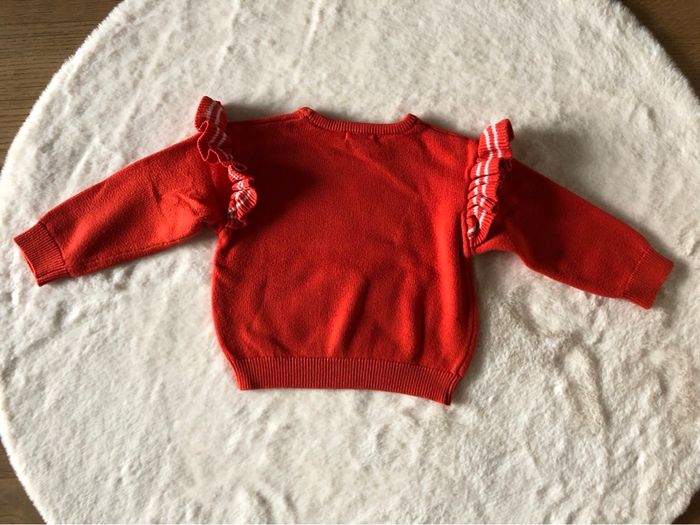 Pull orange à volants - Storytelling 3 ans - photo numéro 2