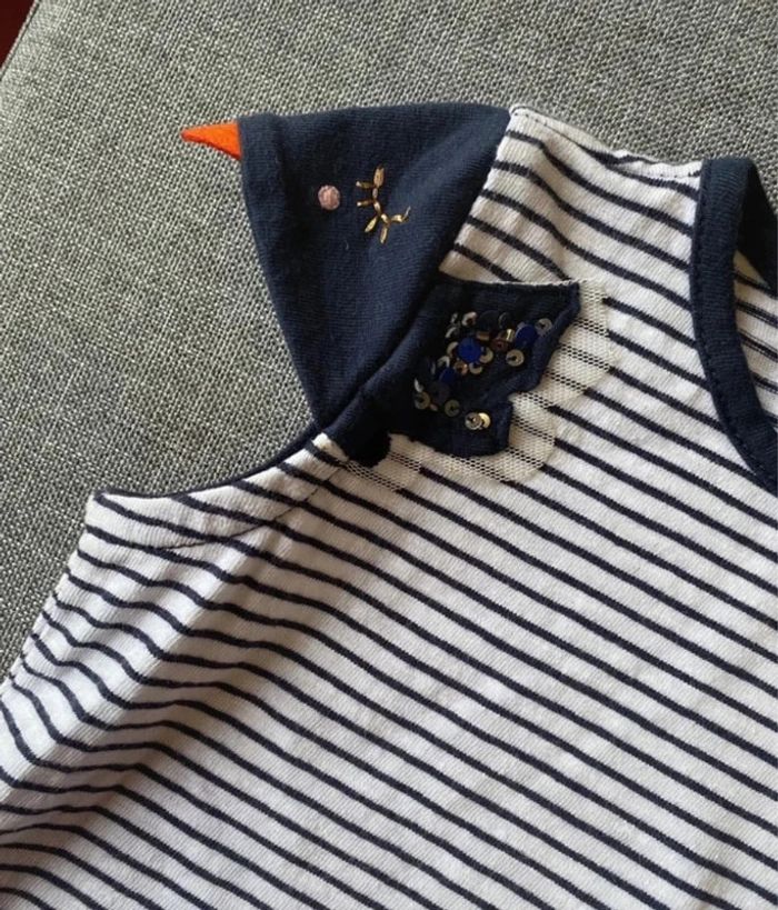 Magnifique tee shirt T-shirt Catimini 6 mois Neuf - photo numéro 4