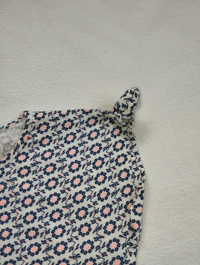 T-shirt manches courtes fille 36 mois Creeks motifs géométriques - photo numéro 3