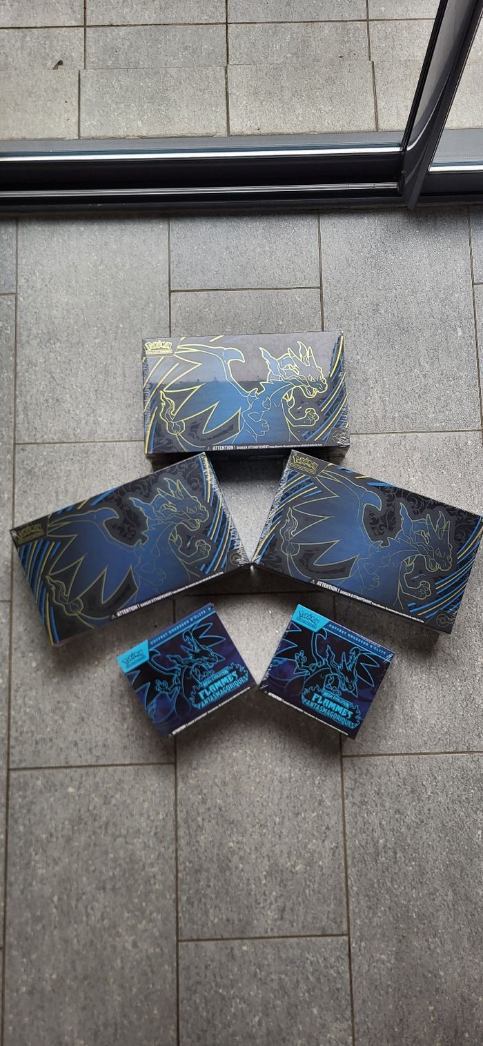 Lot ETB & UPC Méga-Evolution 2 - Flammes Fantasmagoriques