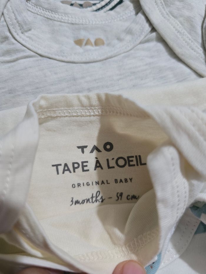 Lot de  8 bodies manches longues - photo numéro 2