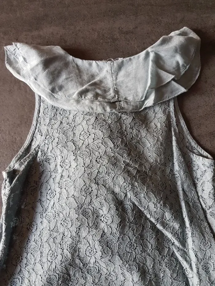 Robe en soie S bleu Josh - photo numéro 12