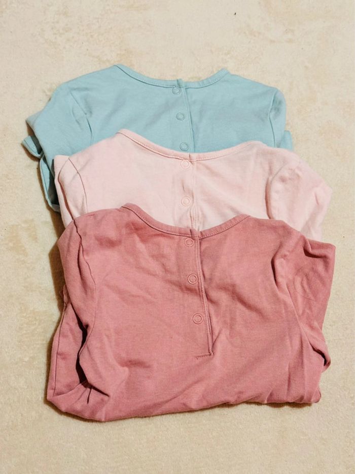 Lot de 3 t-shirts manches longues - photo numéro 2