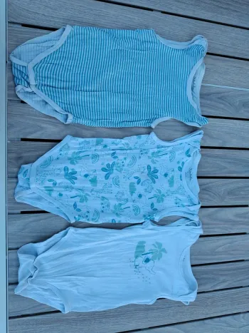 Lot de 3 bodies Kimbaloo T.36 M