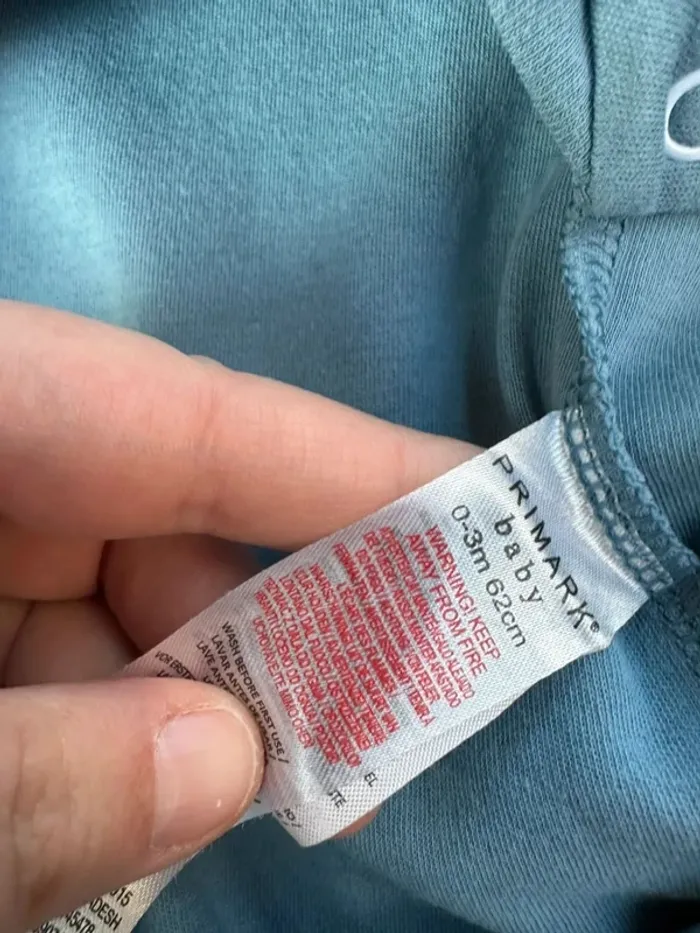 Pyjama bleu Koala Primark 0-3 mois - photo numéro 5