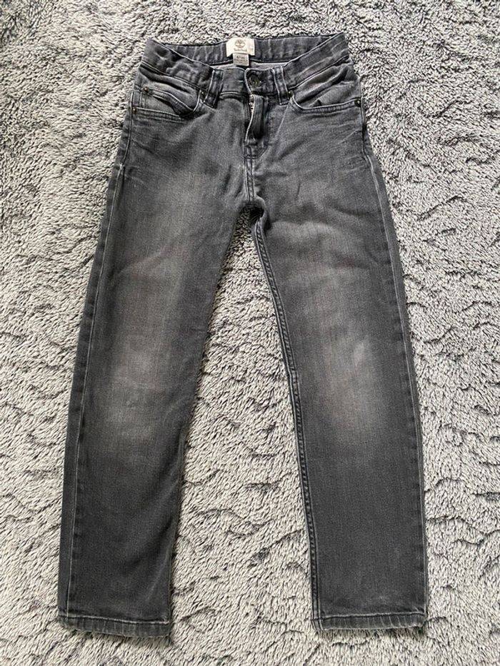 Jeans Timberland coupe regular slim fit gris - 8 ans