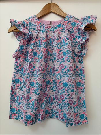 Blouse en Liberty (D’Anjo ?) Jacadi 12 ans, en parfait état