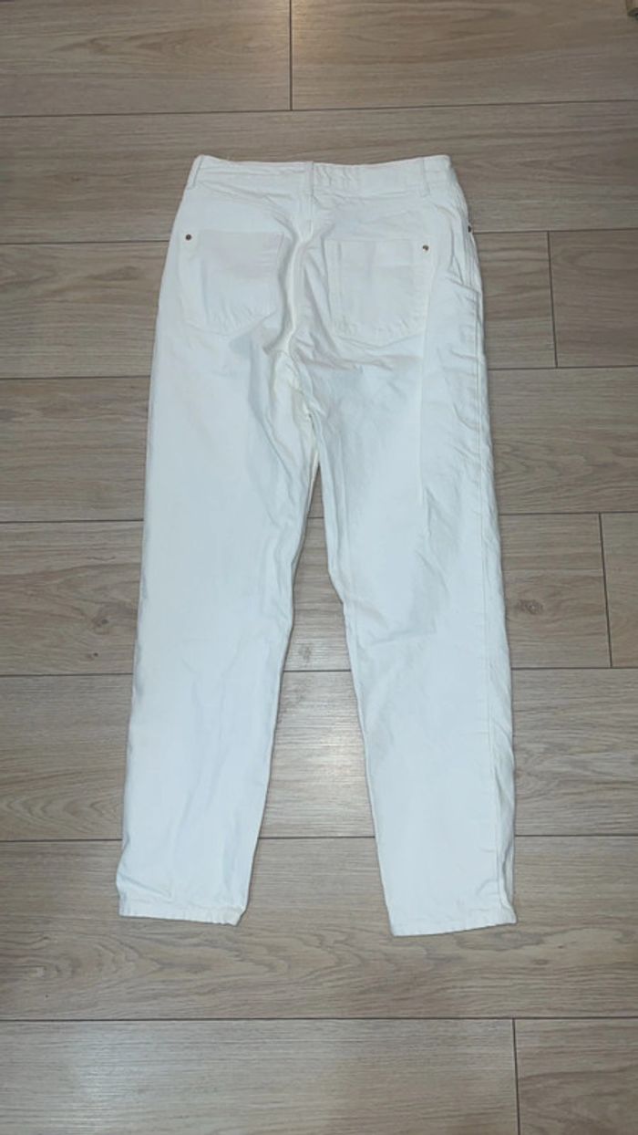 Très beau jean Zara blanc neuf - photo numéro 4