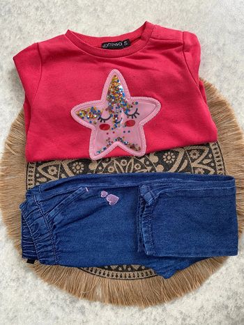 Pull étoile et pantalon In extenso