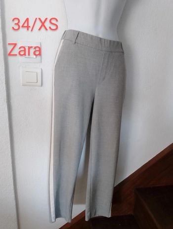 Pantalon Zara à bandes femme.34/XS..